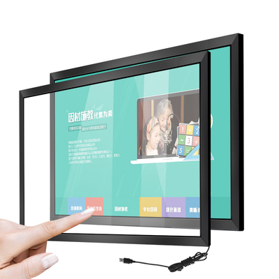 20 σημεία YCLTOUCH 65 ίντσας προσαρμοσμένο πλαίσιο μέγεθος αφής IR πολυ